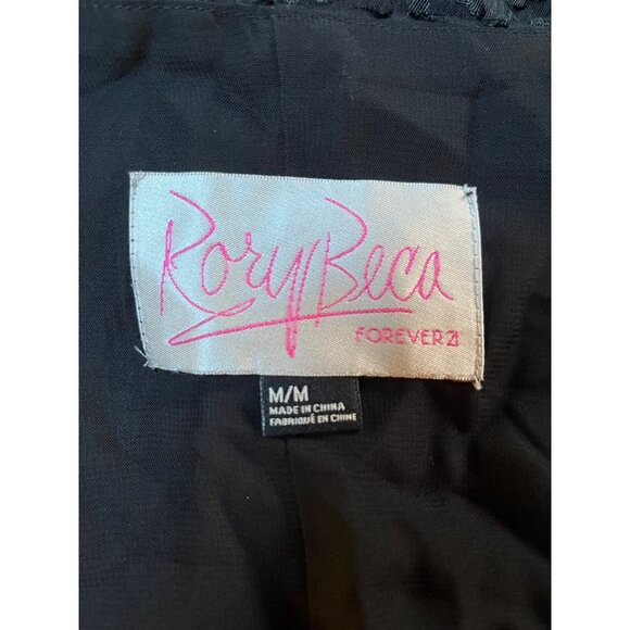 Kimono Blouse Novelty Hearts Sheer Brocade Oversized Black Edgy Chic Designer - Picture 6 of 8